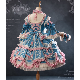 Antique Cake Hime Lolita Dress by Bramble Rose (BRR01)